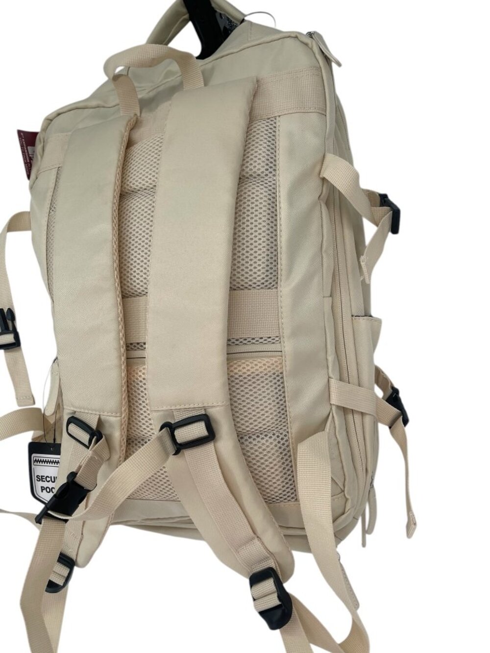 NWT Travel Select Citystride 30L Expandable Travel Backpack cream/sand - Picture 8 of 9